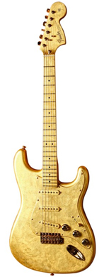 Fender Stratocaster Custom Shop gold-plated guitarpoll