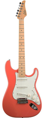 Suhr Fiesta Red Stratocaster guitarpoll
