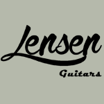 logo lensen guitars guitarpoll