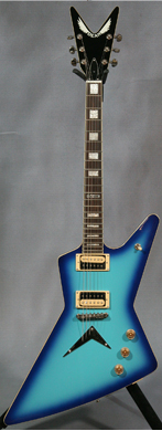 Dean DOA Z Blue Burst guitarpoll
