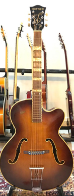 Hofner 1960 Archtop Jazz Guitar guitarpoll